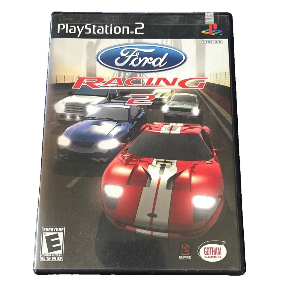 Ford Racing 2 (Sony PlayStation 2, 2003) Complete PS2